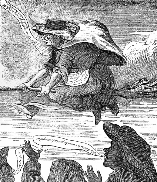 'E Canning vindicated or Mr S-sy Gypsies Flight to Enfield Wash', c1753. Artist: Unknown