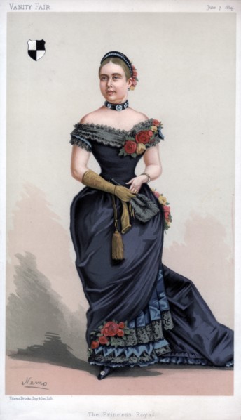 'The Princess Royal', 1884. Artist: Vincent Brooks