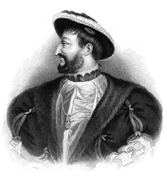 Francis I, King of France, 19th century.Artist: Francis Holl