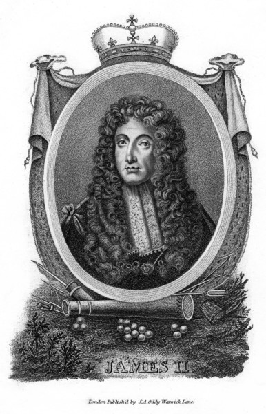 King James II of England. Artist: Unknown