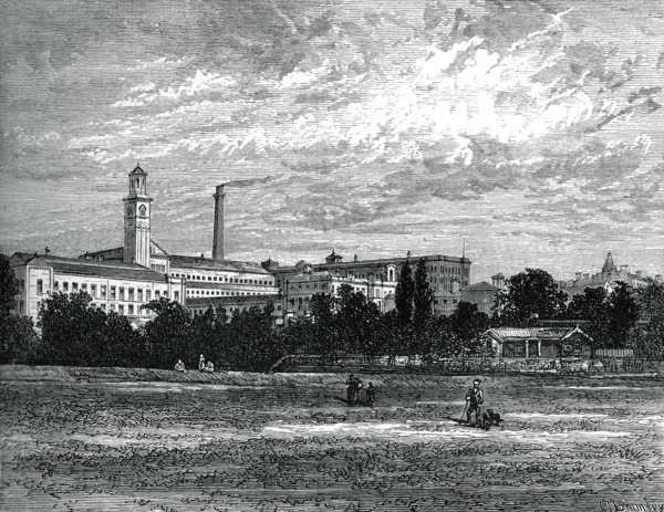 Saltaire works, c1880. Artist: Unknown