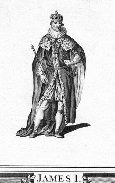 James I of England. Artist: Unknown