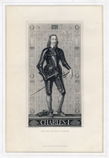 Charles I of England, (19th century).Artist: H Bourne