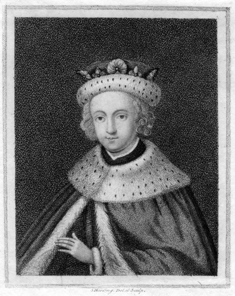 King Edward V of England, (1470-1483).Artist: S Harding