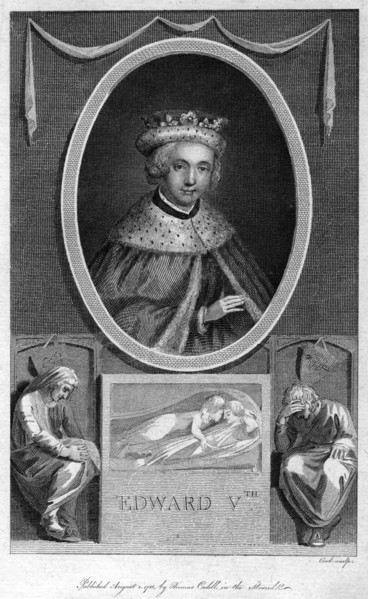 King Edward V of England, (1788).Artist: Cook