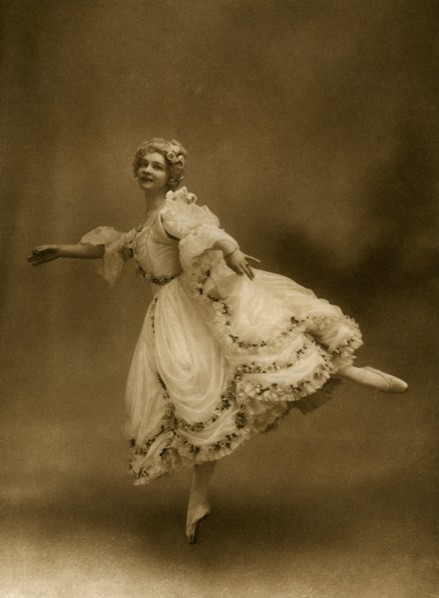 Adeline Genee, late 19th century.Artist: Dover Street Studios