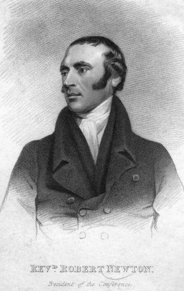 Reverend Robert Newton, Wesleyan Methodist minister. Artist: Unknown