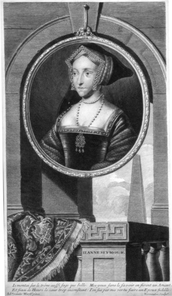 Jane Seymour, Queen Consort of England and third wife of Henry VIII.Artist: Cornelis Vermeulen