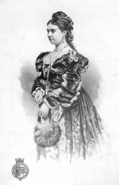 The Crown Princess of Germany, 1877. Artist: Matthews and Son