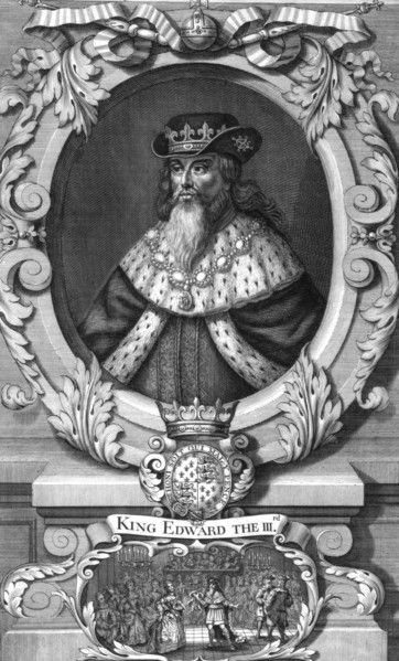 Edward III, King of England. Artist: R Sheppard