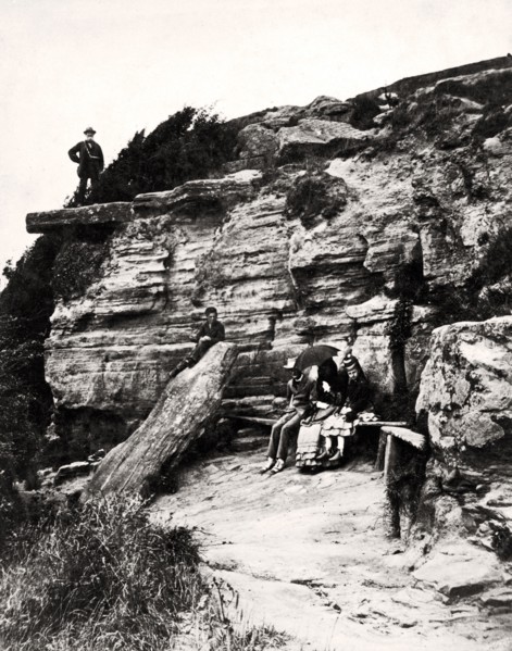 Lovers Seat, Fairlight, Hastings, Sussex, c1900. Artist: Unknown