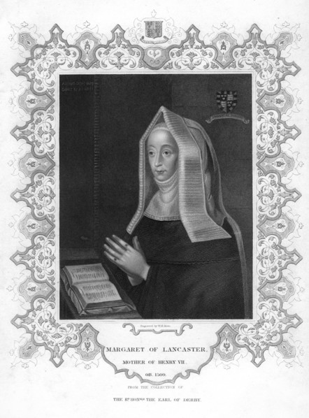 Margaret of Lancaster, mother of Henry VII. Artist: WT Mote