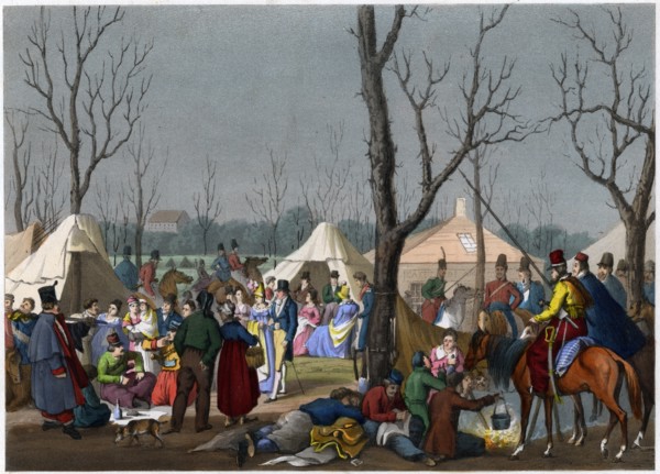 A French fete, c18th century. Artist: Unknown