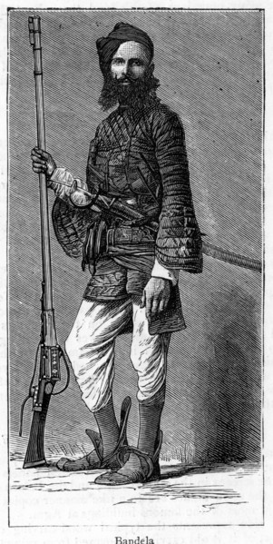 'Bandela', 1886. Artist: Unknown