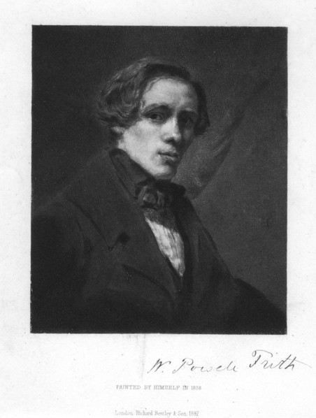 'W Powell Frith', painted by himself in 1838, (1887).Artist: Richard Bentley & Son