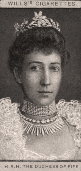 H.R.H The Duchess of Fife, 1908.Artist: WD & HO Wills