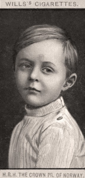 H.R.H The Crown, PR. Of Norway, 1908.Artist: WD & HO Wills