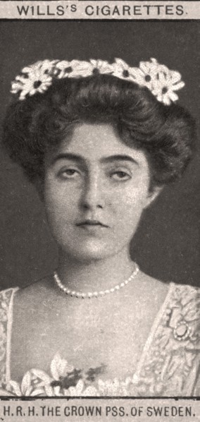 H.R.H The Crown PSS. Of Sweden, 1908.Artist: WD & HO Wills