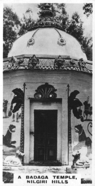 A Badaga temple, Nilgiri Hills, India, c1925. Artist: Unknown