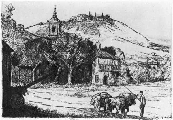 'Village en Biscaye', 1924. Artist: JP Tillac