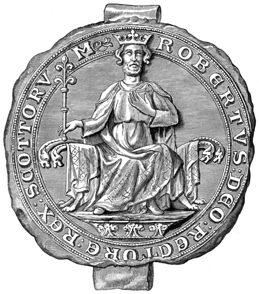 Seal of Robert the Bruce, King of Scotland, 14th century (1892). Artist: Unknown