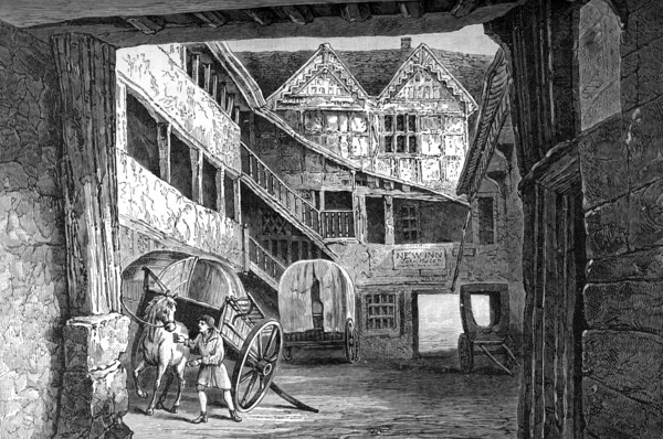 The New Inn, Gloucester, 1893. Artist: Unknown