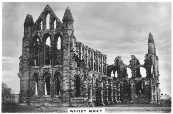 Whitby Abbey, 1936. Artist: Unknown