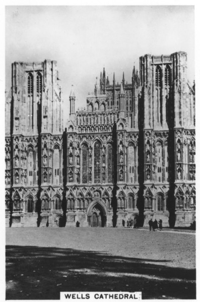 Wells Cathedral, Wells, Somerset, England, 1936. Artist: Unknown