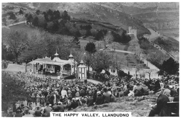 The Happy Valley, Llandudno, 1937. Artist: Unknown