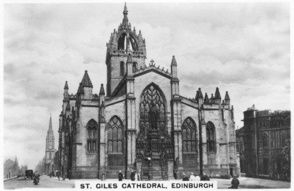 St Giles' Cathedral, Edinburgh, 1937. Artist: Unknown