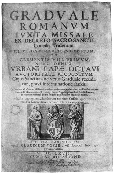 Title page of a Missal given by James II to John Brenan, 1894. Artist: Unknown