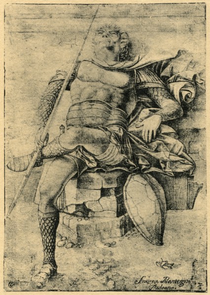 'A Sleeping Soldier', 1913.Artist: Andrea Mantegna
