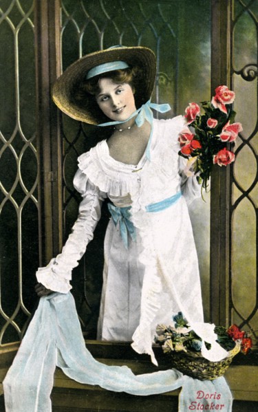 Doris Stocker, actress, early 20th century.Artist: Bassano Studio