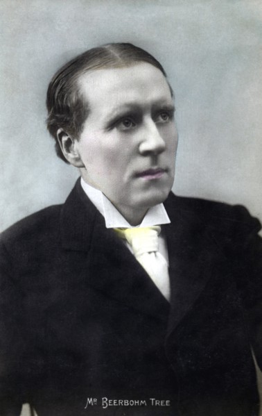 Herbert Beerbohm Tree (1852-1917), English actor and theatre manager, early 20th century. Artist: Unknown