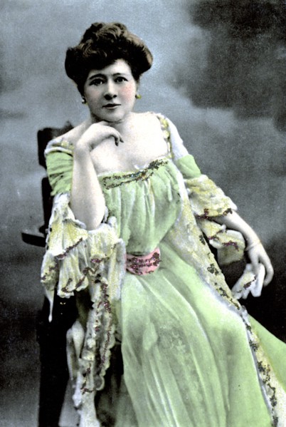 Marie Tempest (1864-1942), English singer and actress, 1905.Artist: S Hildesheimer & Co