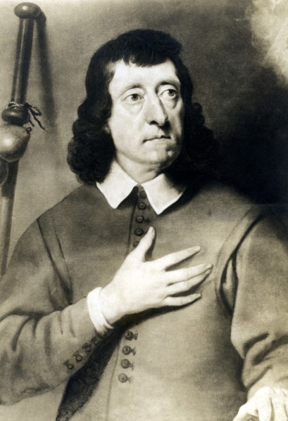 John Milton (1608-1674), English poet, early 20th century.Artist: Rotary Photo
