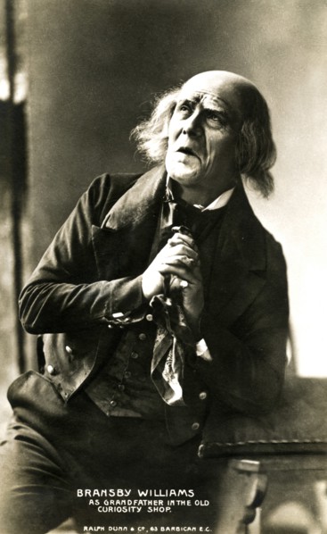 Bransby Williams (1870-1961), British actor, early 20th century.Artist: Ralph Dunn & Co.