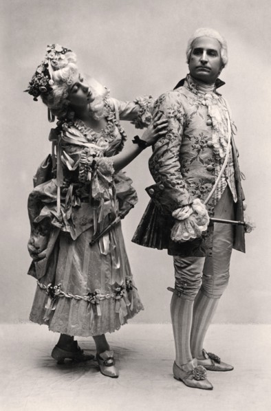 Clara Dow and Henry Lytton in Iolanthe, 1907. Artist: Unknown