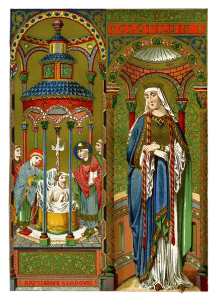 St Clotilda, 1886. Artist: Unknown