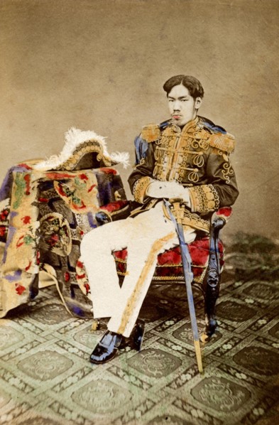 Mutsuhito, Emperor of Japan, 1873 (1882).  Creator: Uchida Kyuichi.