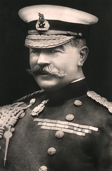 Field Marshal Earl Kitchener (1850-1916), early 20th century.Artist: Russell & Sons