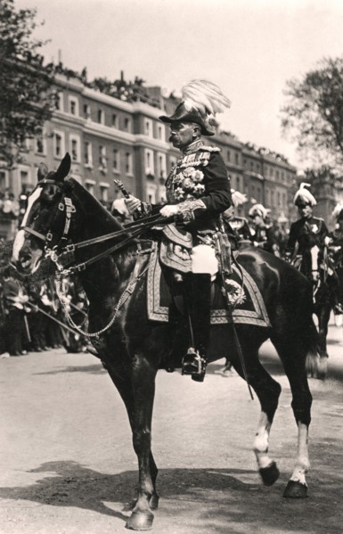 Field Marshal Earl Kitchener (1850-1916), early 20th century.Artist: Rotary Photo