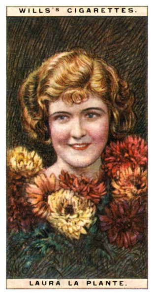 Laura la Plante (1904-1996), American actress, 1928.Artist: WD & HO Wills