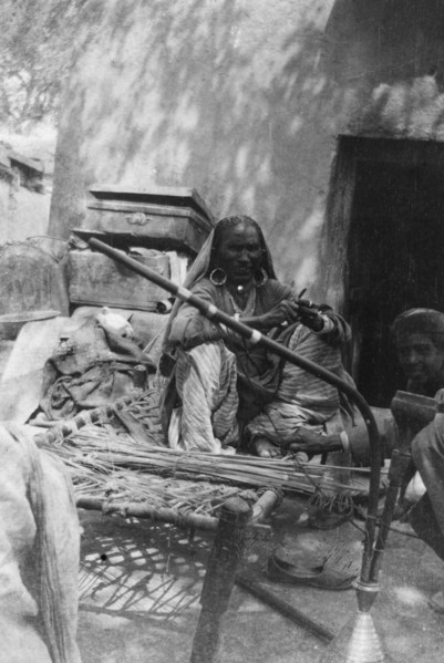Indian woman of the lowest caste, Howshera, 1917. Artist: Unknown