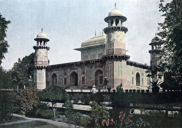 Tomb of Itimad-Ud-Daula, Agra, India, c1890. Artist: Unknown