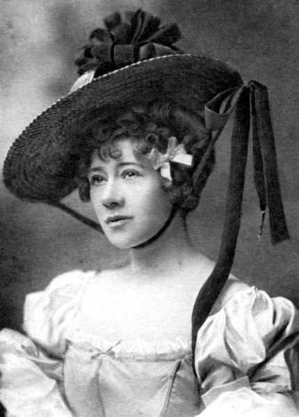 Marie Tempest, British actress, 1903.Artist: Biograph Studio
