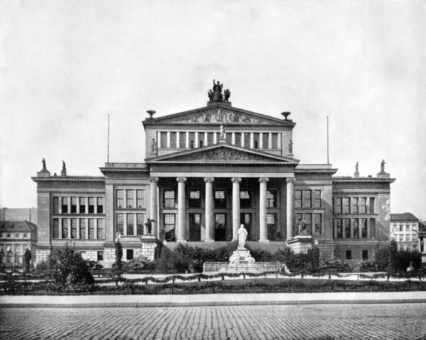Comedy Theatre, Schiller Platz, Berlin, 1893.Artist: John L Stoddard