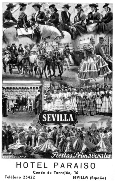 Hotel Paraiso, Seville, Spain, 20th century. Artist: Unknown
