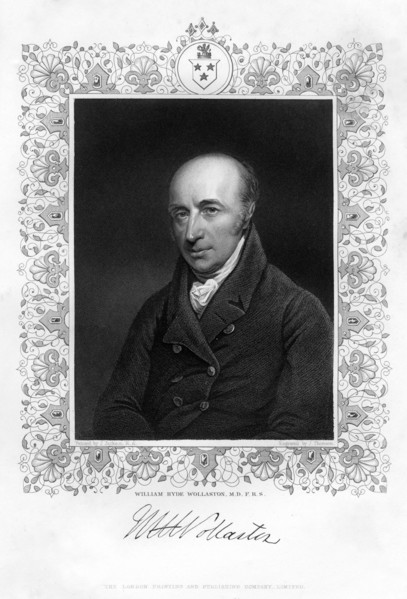 William Hyde Wollaston, Physiologist, chemist and physicist, 19th century. Artist: William Hyde Wollaston Artist: Unknown