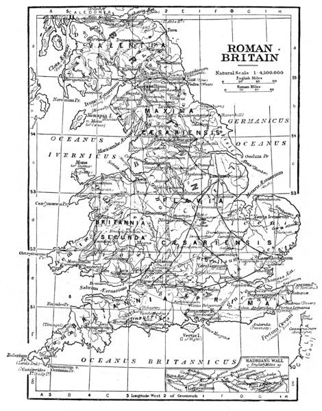 Roman Britain, (c1920). Artist: Unknown